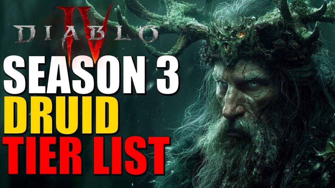 Diablo 4 - DRUID Build SEASON 3 Tier List