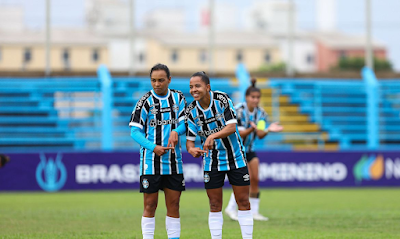 Grêmio x Avaí Kindermann - Brasileirão Feminino (Foto: Guilherme Testa / GFPBA)