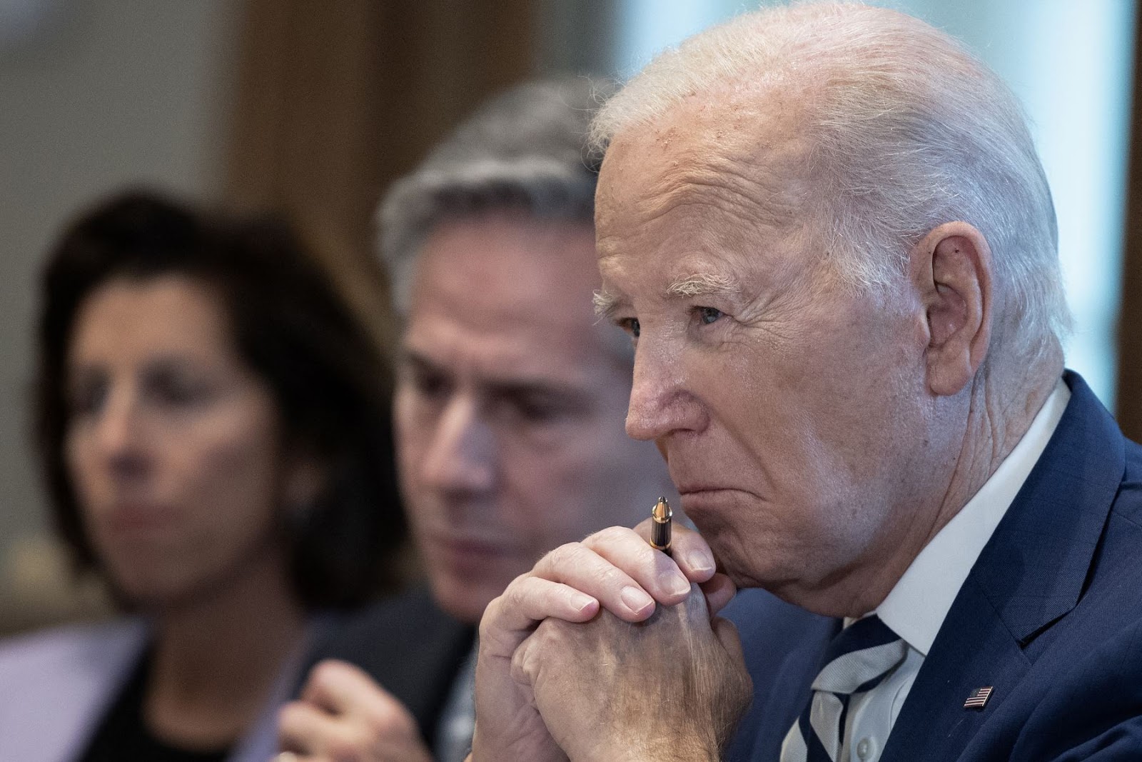 El presidente Joe Biden mostró reserva frente a la estrategia israelí en Gaza. Foto: AFP