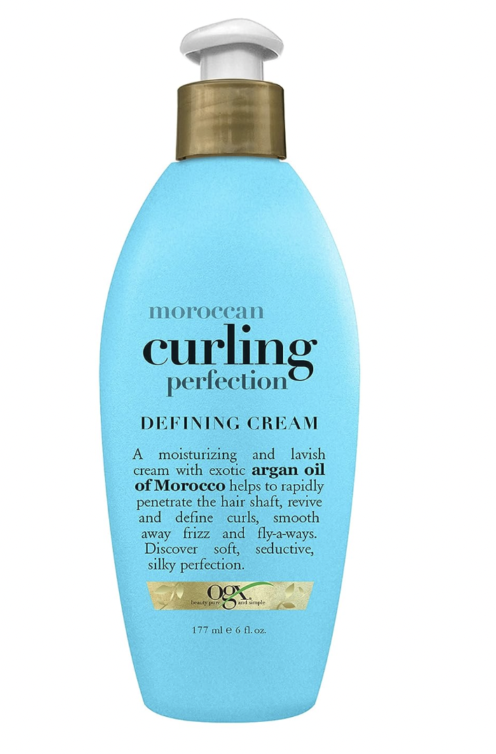 OGX Argan Oil of Morocco Curling Perfection Curl-Defining Cream on Amazon