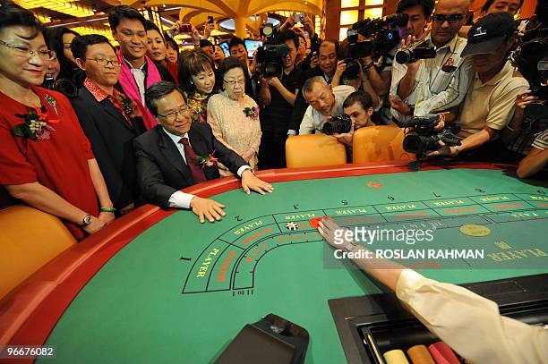 Singaporeans Gambling in a Casino