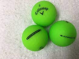 Special! 24 Callaway Supersoft Matte Green 4A/5A Mixed Balls | eBay