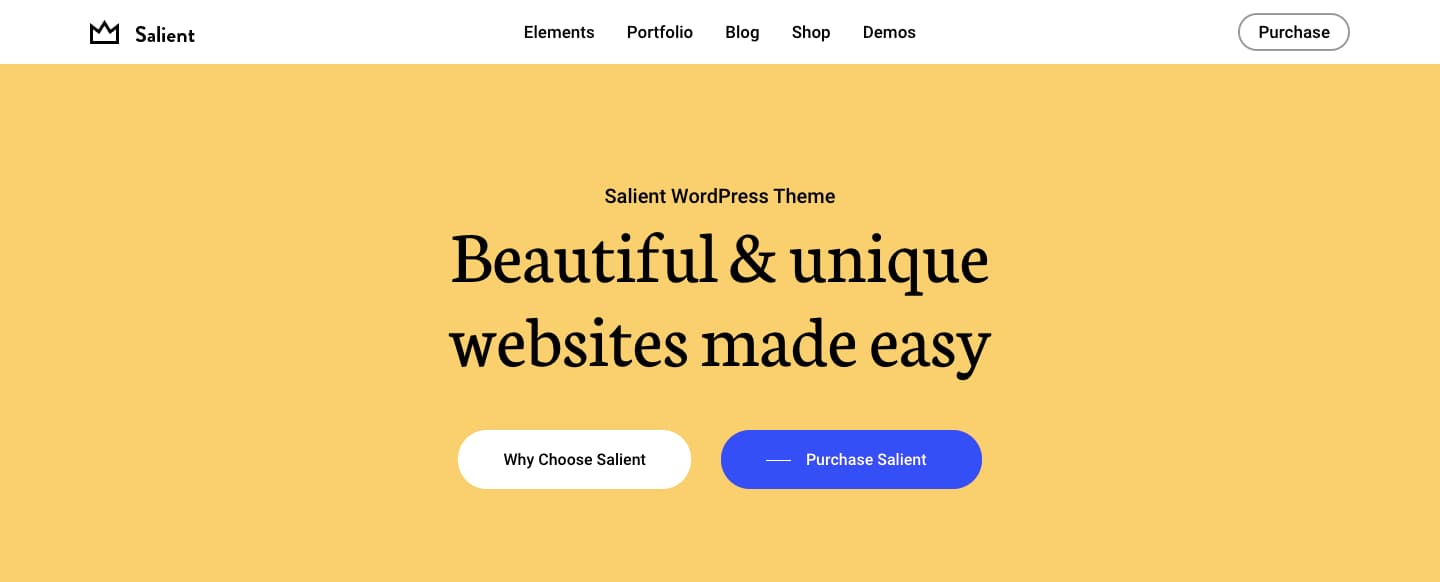 Take a look at the Salient theme’s sticky menu
