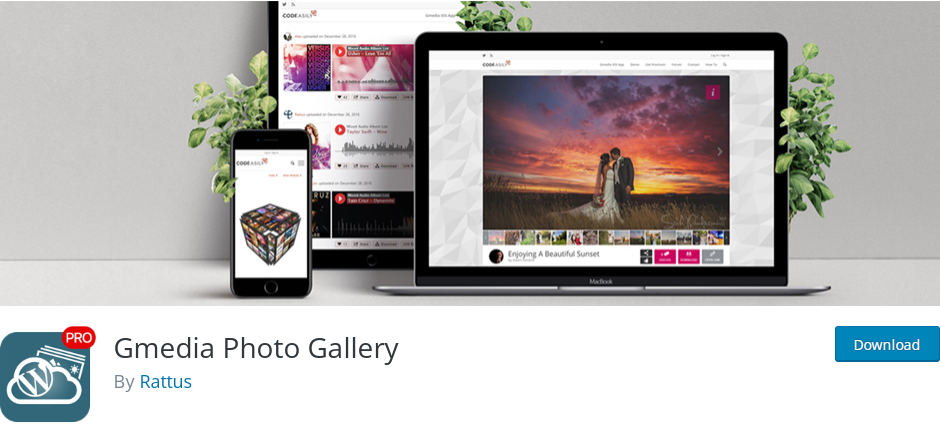 Gnedia WordPress Photo Gallery Plugin