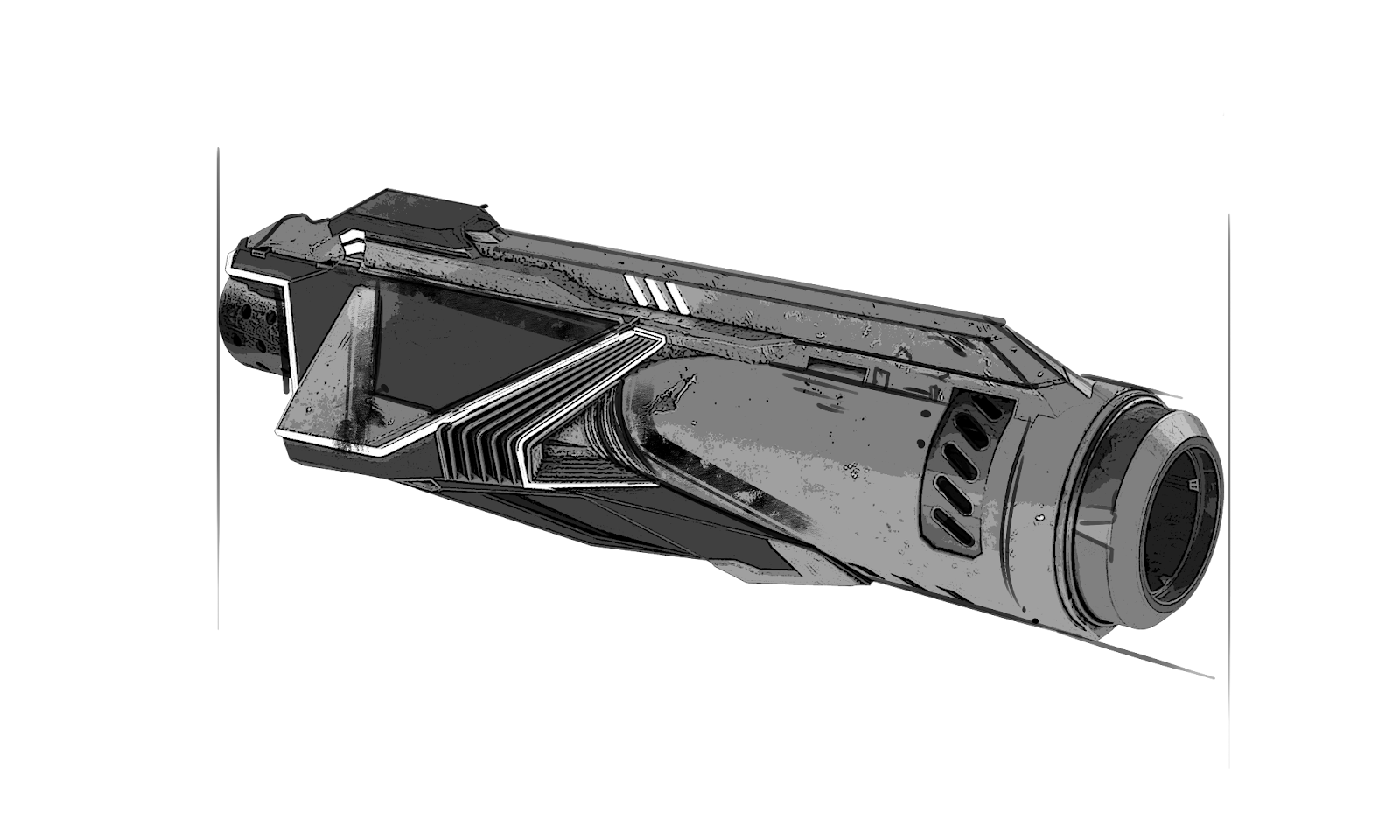 Weapon department in Kevuru Games created futuristics weapon for Mechachain