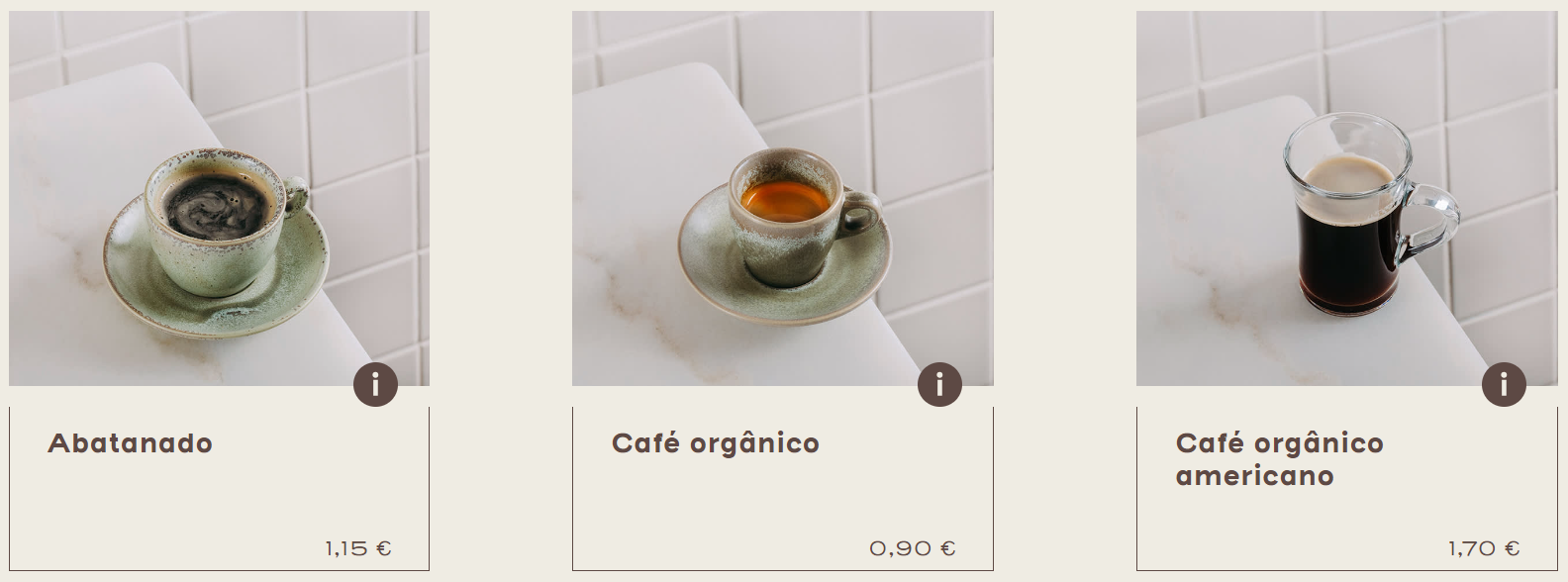 tipos de café - A padaria Portuguesa - BVML