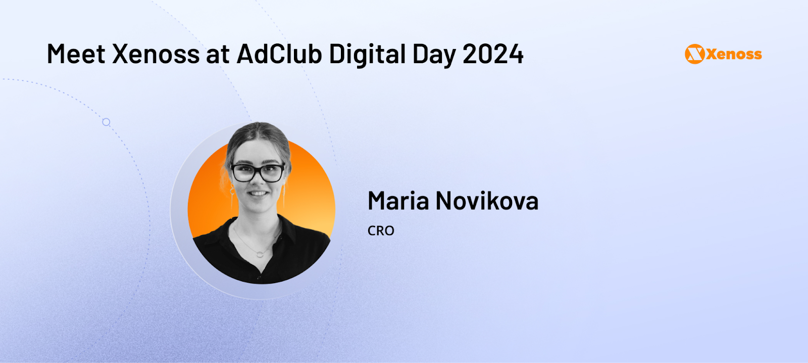 Meet Maria Novikova at AdClub Digital Day 2024 