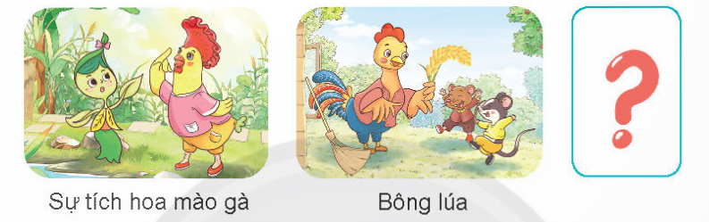 A cartoon of a chicken and a dog

Description automatically generated