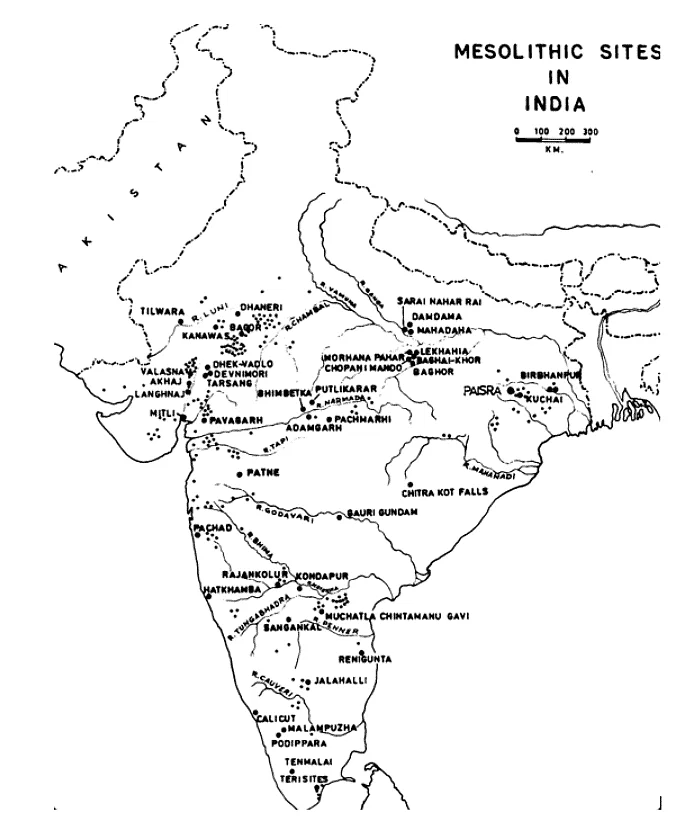 Mesolithic Sites in India