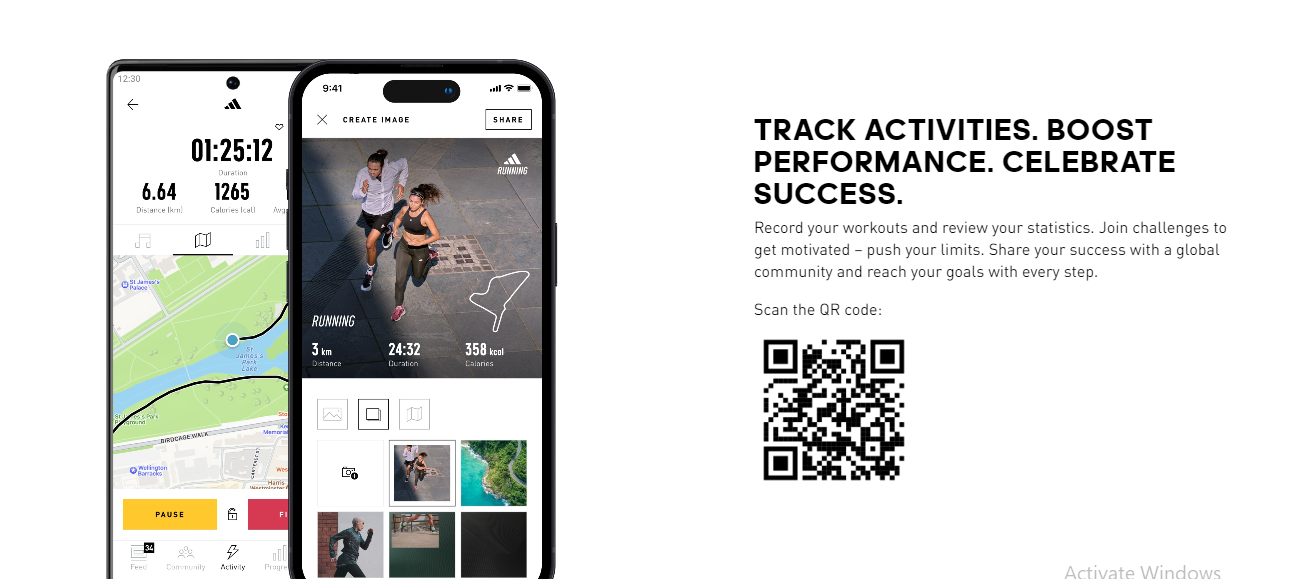 Adidas fitness app