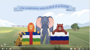 aptures d’écran tirées du rapport de Graphika et du Standford Internet Observatory intitulé « More-Troll Kombat. French and Russian operations go head to head targeting audiences in Africa ».  