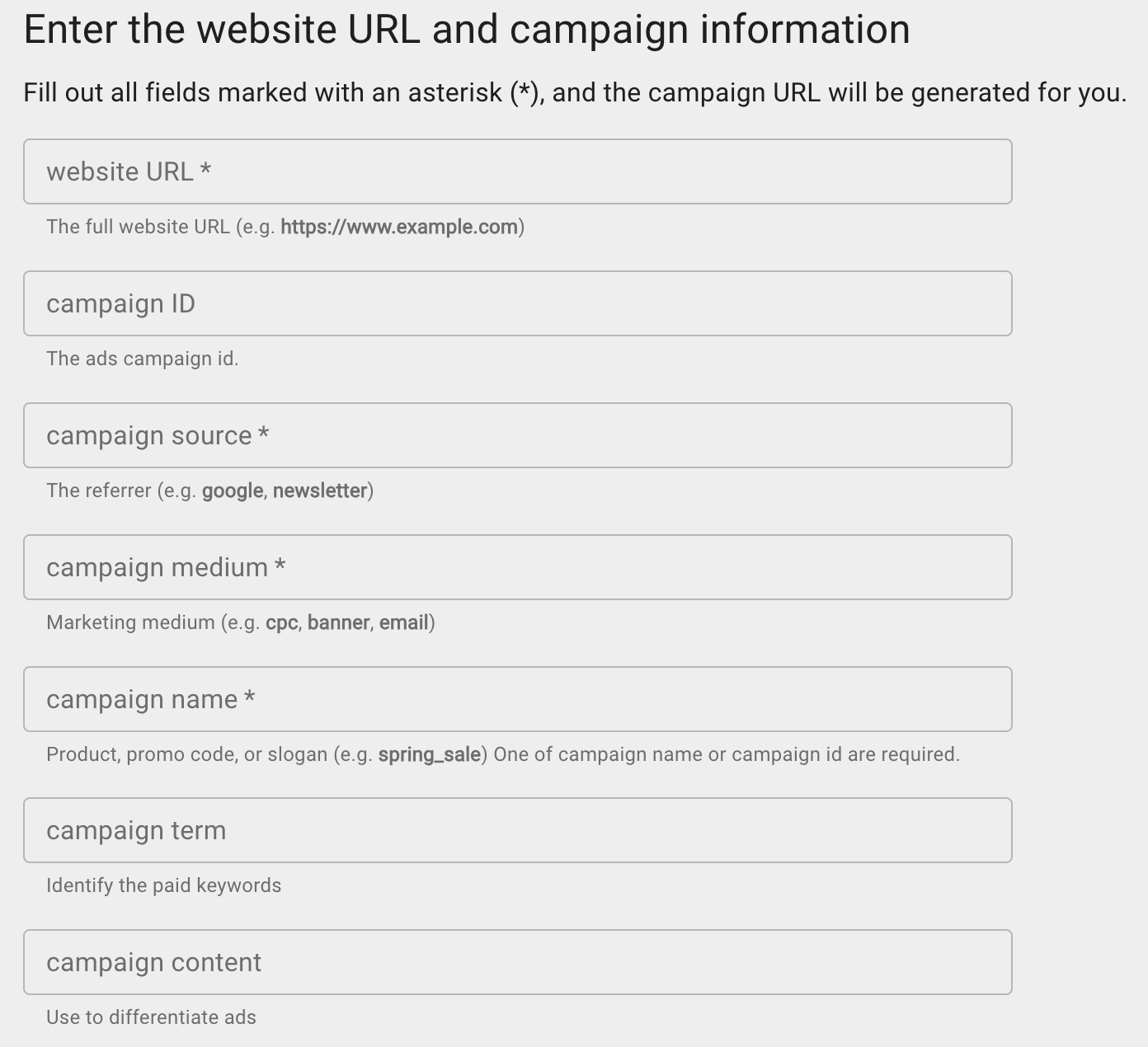 O que são parâmetros de UTM e como criá-los?