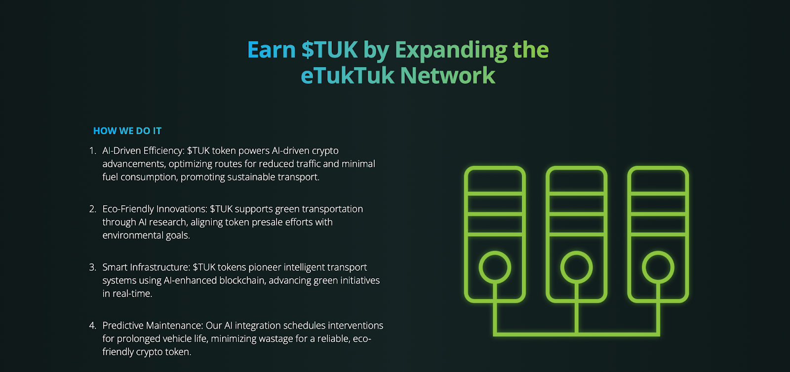 eTukTuk raises 600k in presale, supports TUK staking - 2