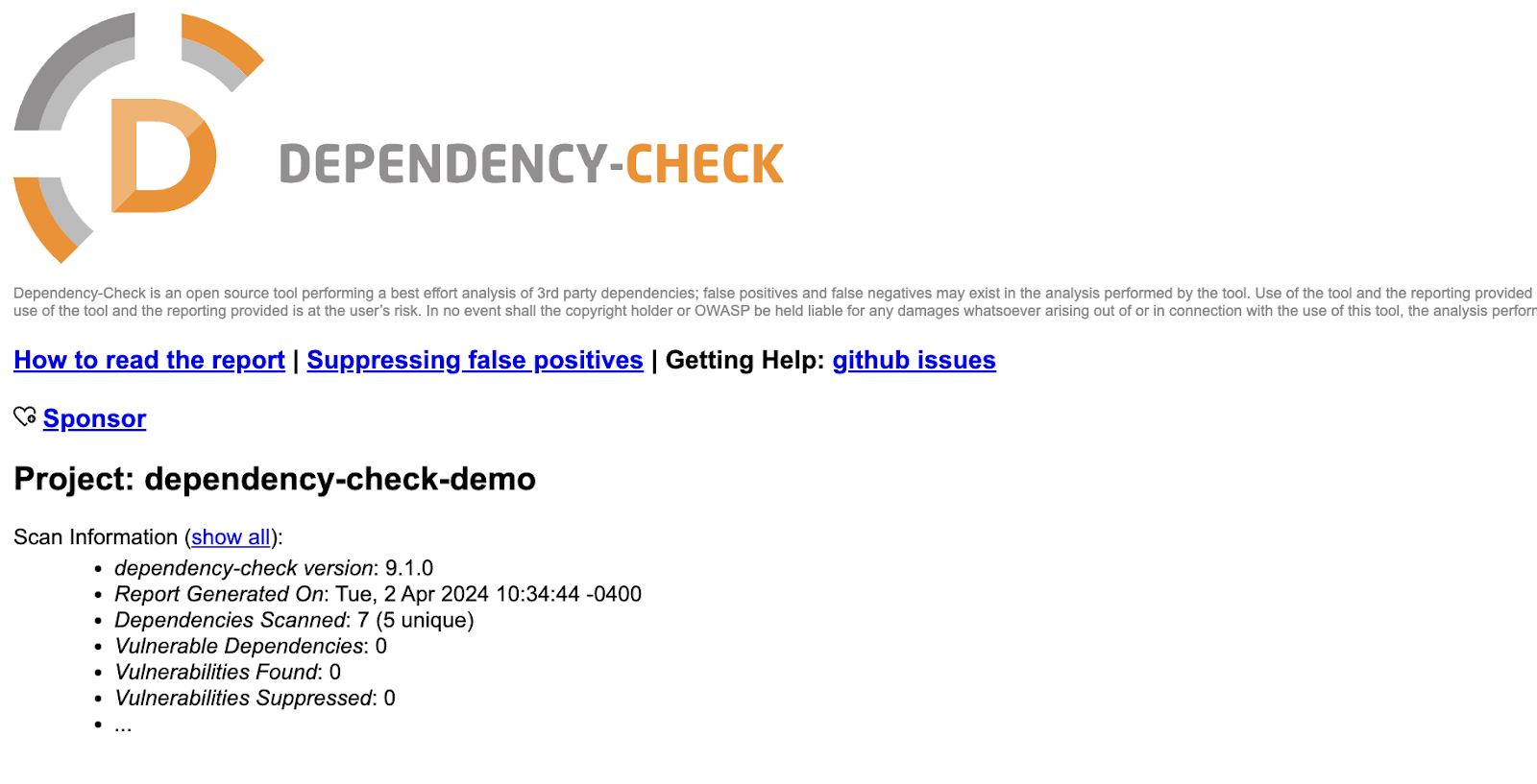 A deep dive into owasp dependency check