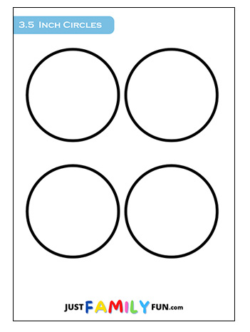 3.5 Inch Printable Circle Template