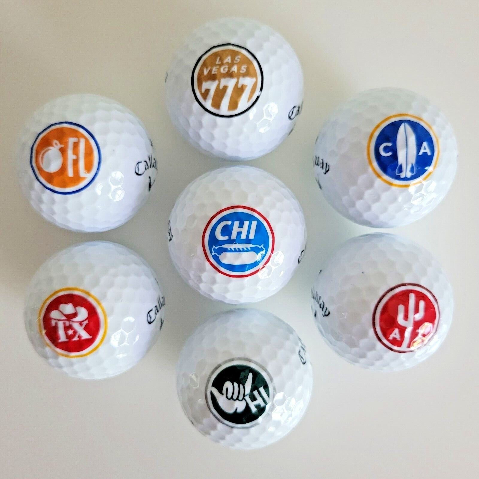 Callaway 2023 Supersoft GEO Golf Balls Chicago California Florida Texas  & More | eBay