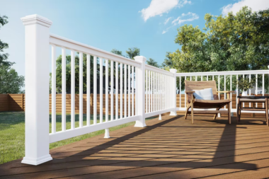 tips for choosing the best deck railing for your build trex select with lounge chair custom built michigan