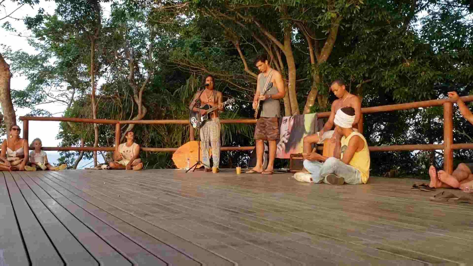 restaurante Sambass no Morro de São Paulo