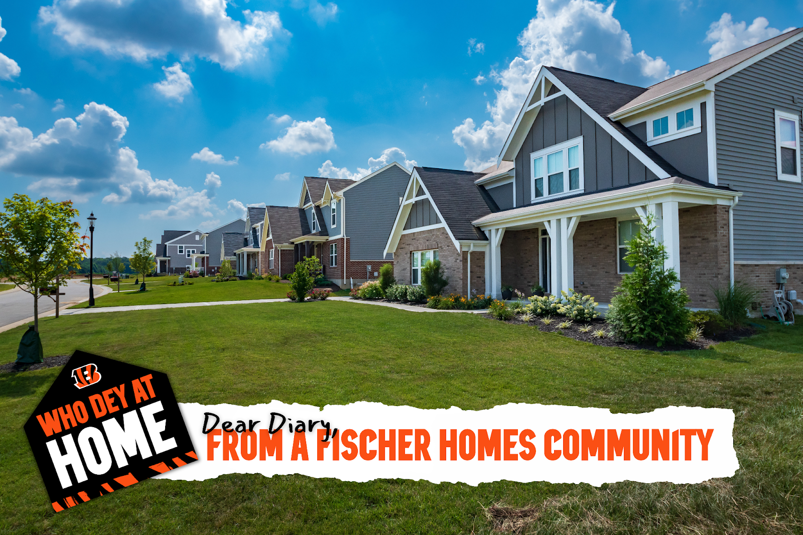 Dear Diary from a Fischer Homes Community | Who Dey at Home