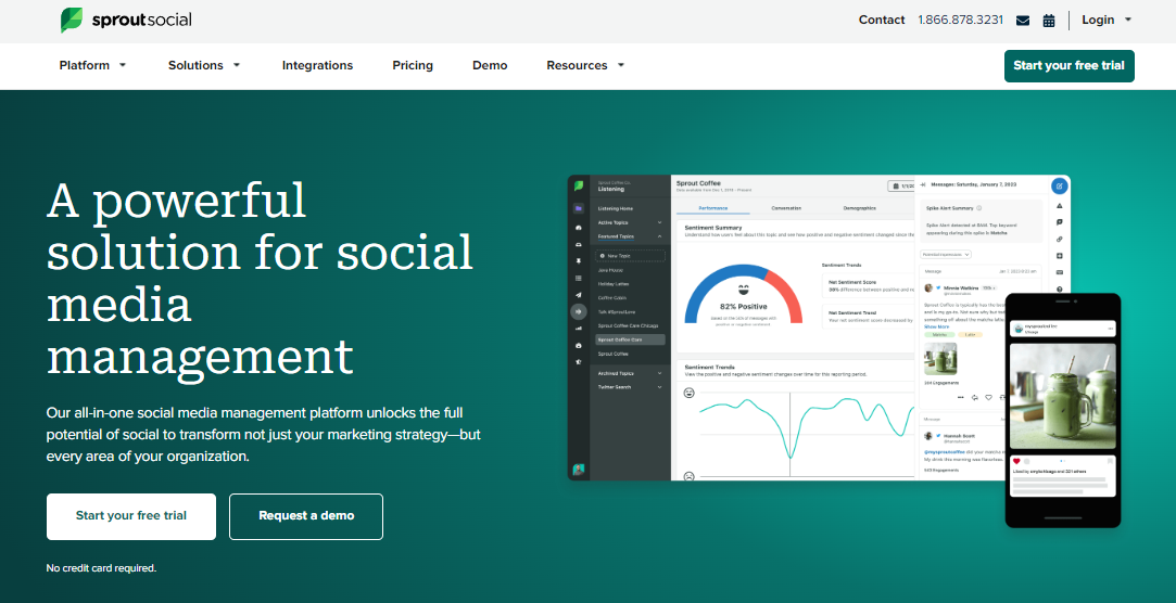 A powerful solution for social media management with Sprout Social