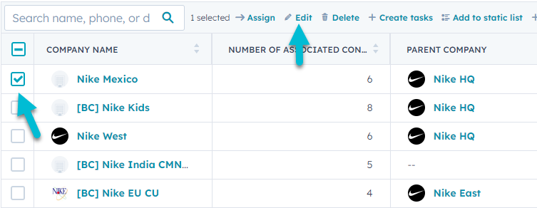 manually standardizing and formatting states in hubspot