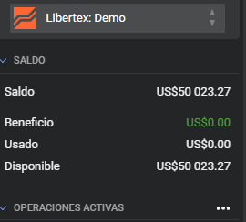 cuenta demo libertex