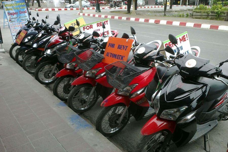 Motorbikes for rent in Chonburi