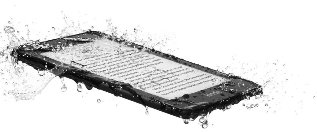 Máy đọc sách Kindle Paperwhite 4 và khả năng chống nước