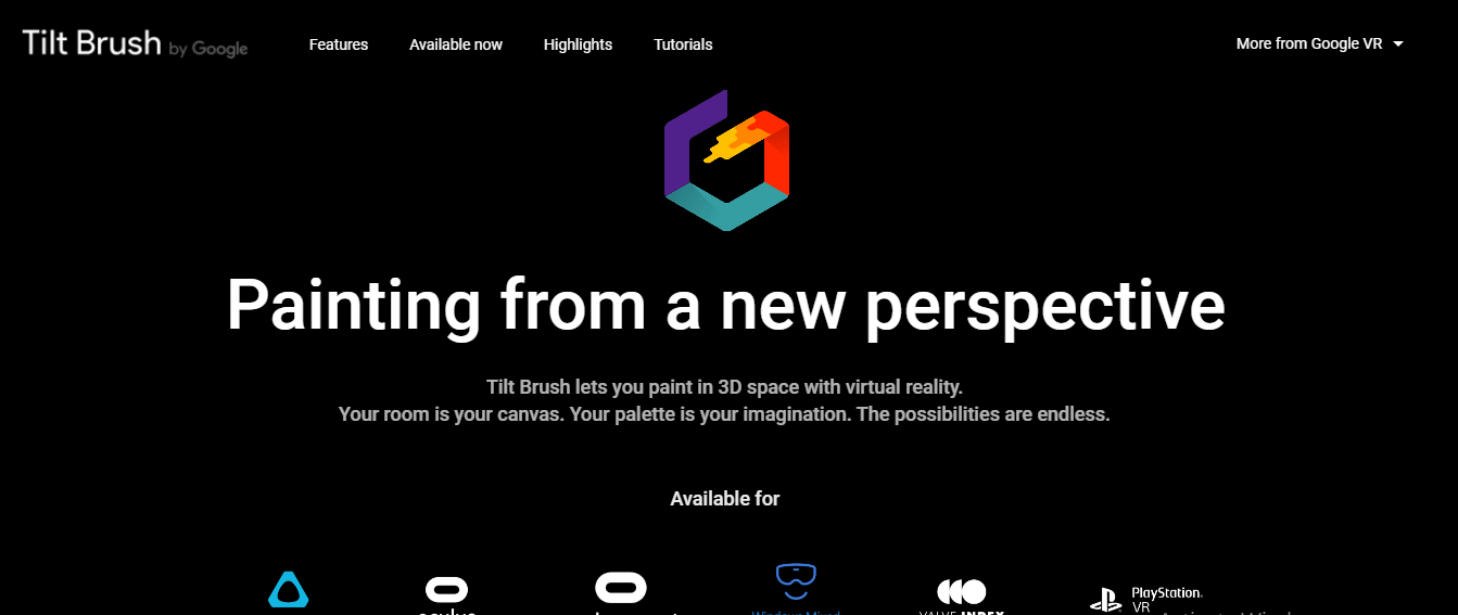 TiltBrush VR Education App