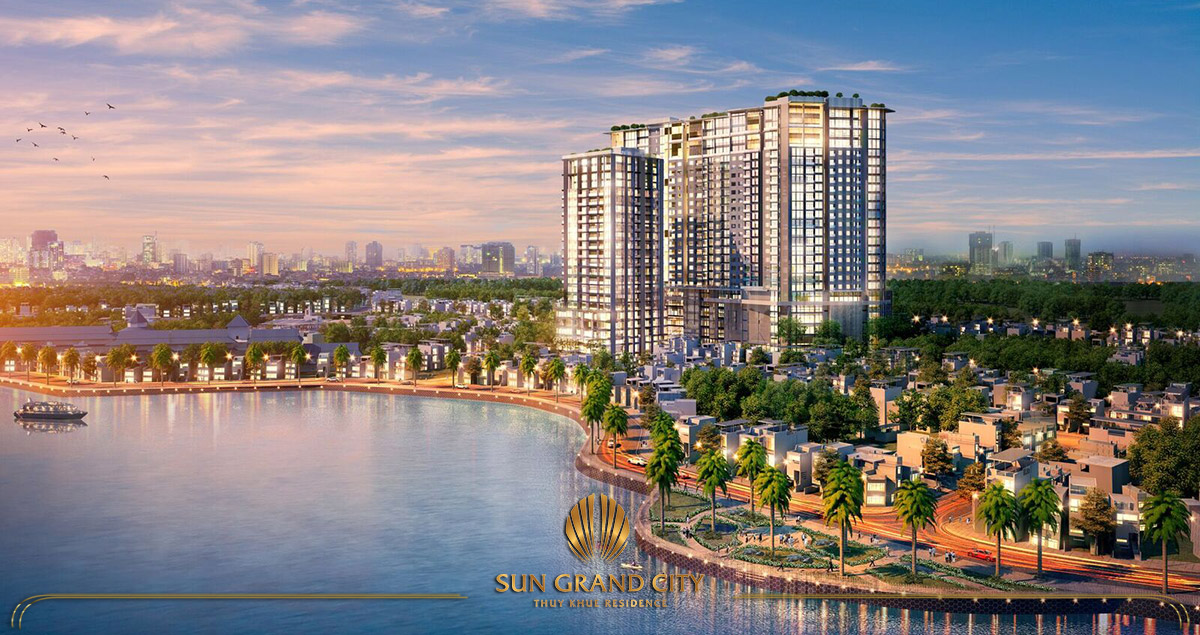 Các cửa hàng ở Sun Grand City Thuỵ Khuê