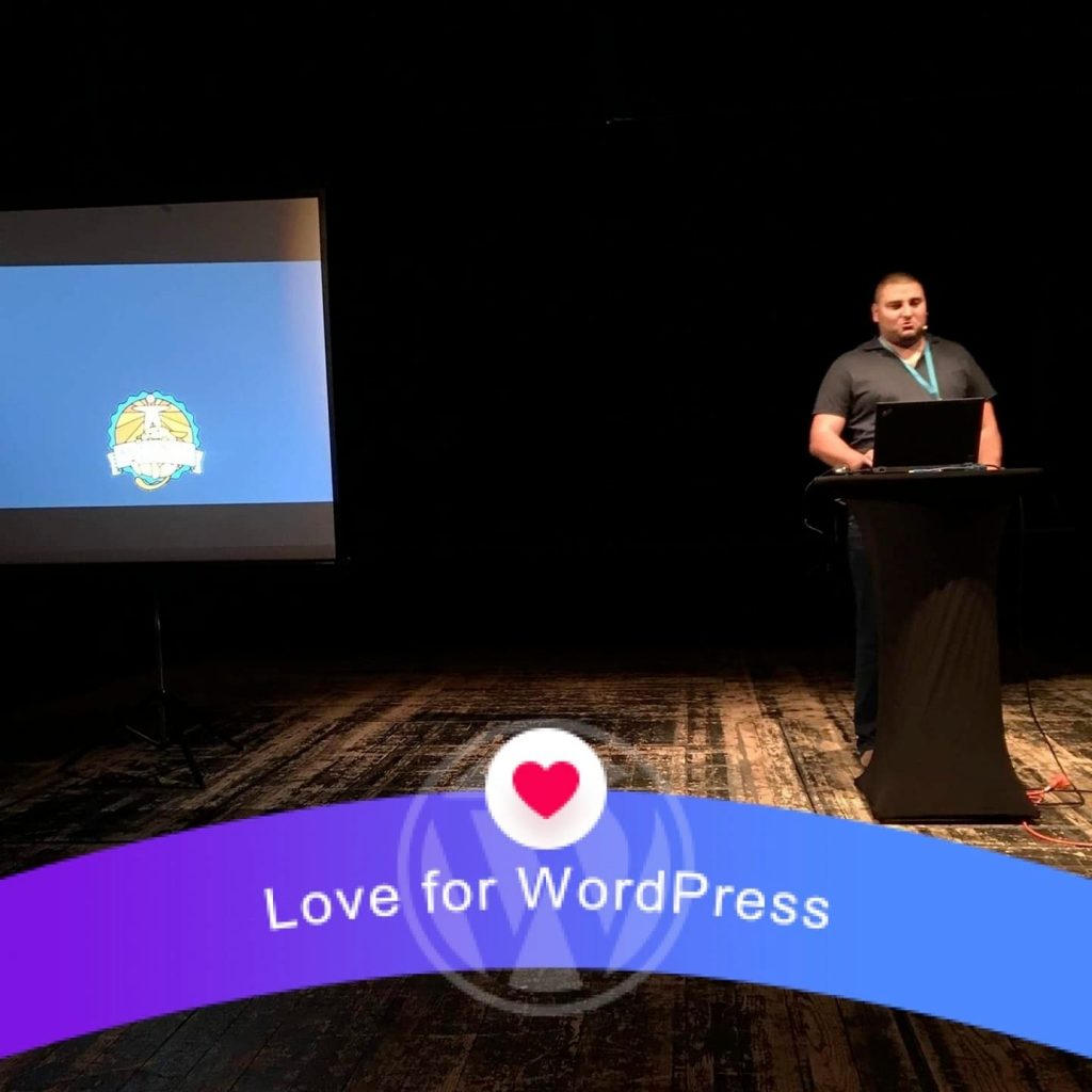 Ismail - lecturer at WordCamp Plovdiv 2019