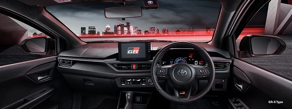 Interior Agya GR sport 2023