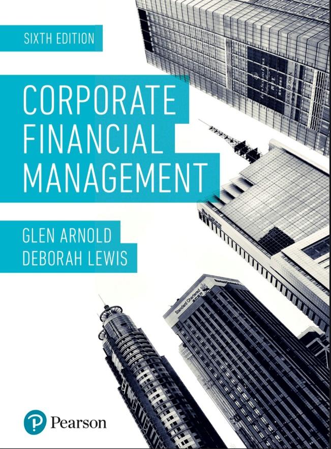 A book cover of a corporate financial management

Description automatically generated
