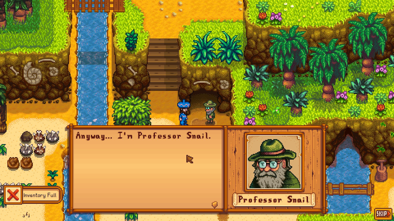 Professor Snail Ginger Island