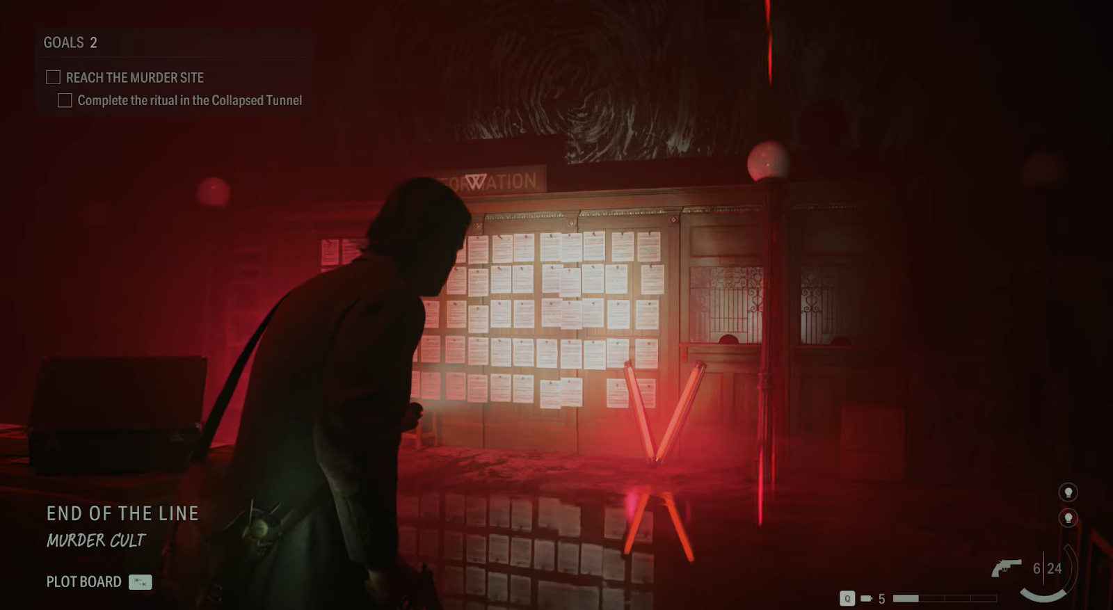 How to complete the subway ritual in Alan Wake 2