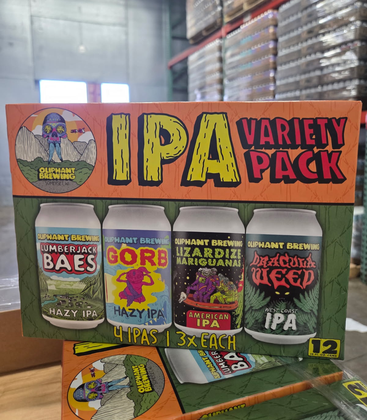 Oliphant Brewing Co IPA variety pack