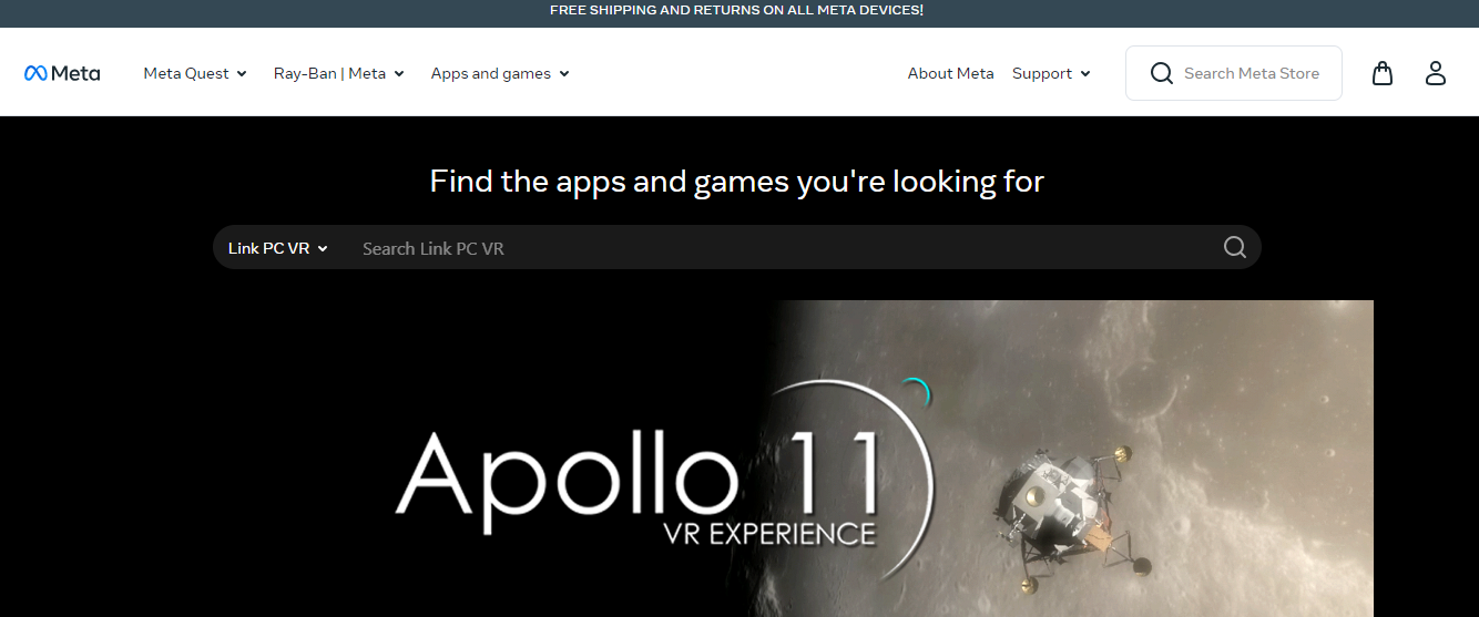 Apollo 11 VR VR Education App