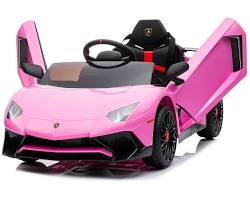 Image of Lamborghini Aventador Mini electric car for kids