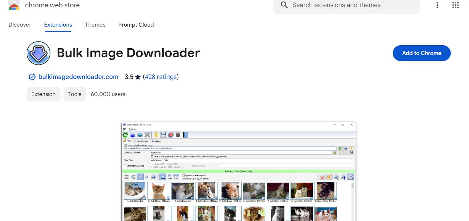 Bulk Image Downloader