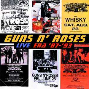 Guns N' Roses - Live Era '87-'93 album cover