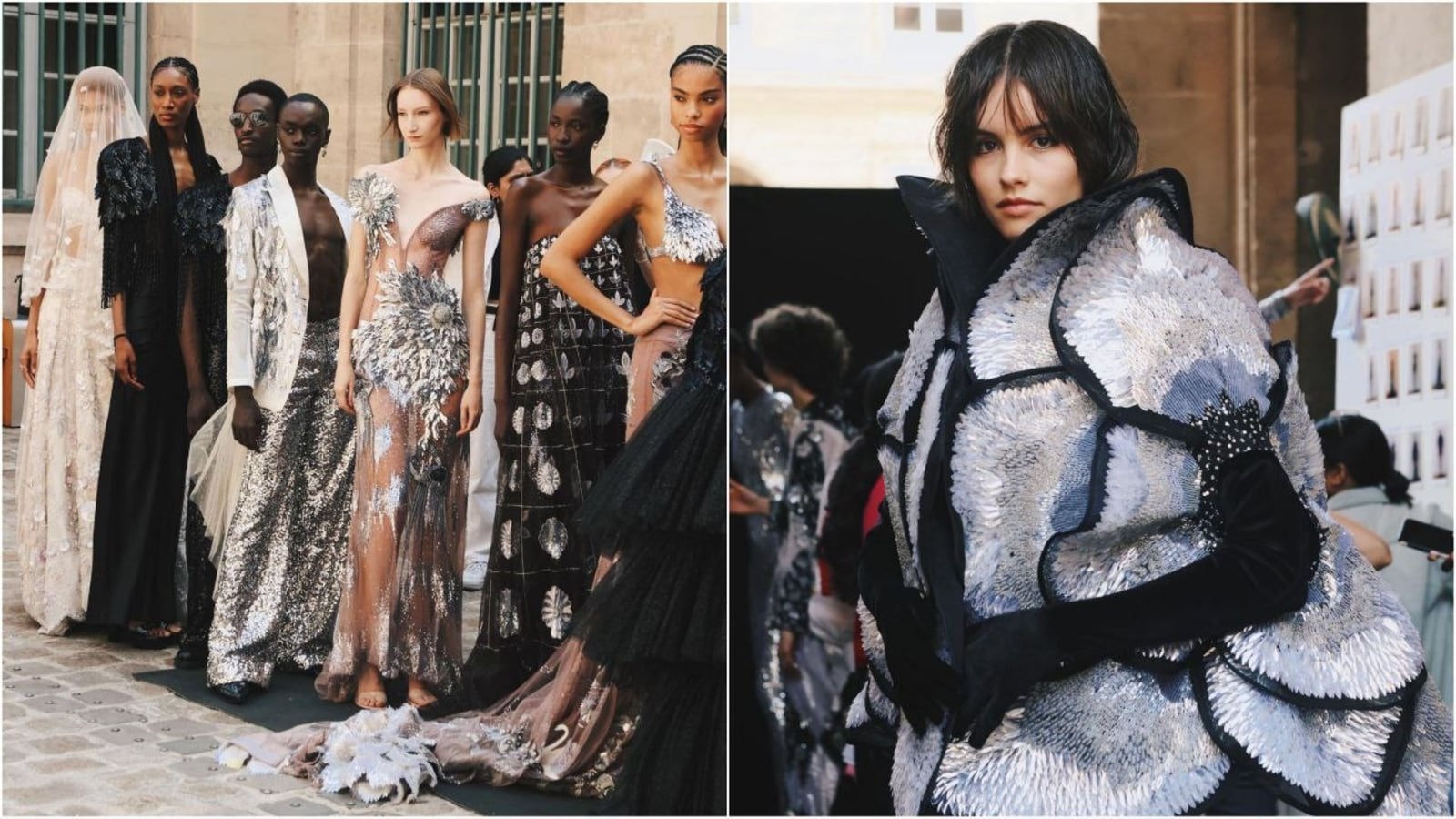 Haute Couture Designer Fashion Feat