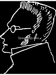 Postkarte for Sale mit "Max Stirner Sketch - Philosoph, Egoist, Anarchist"  von SpaceDogLaika | Redbubble