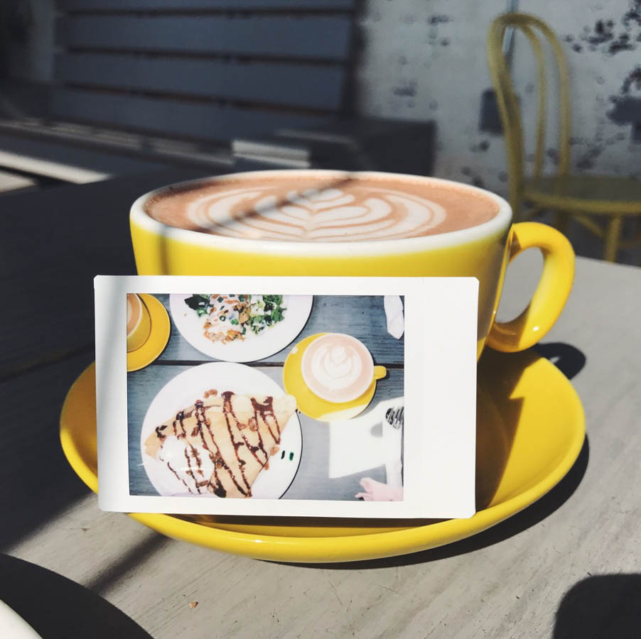 Polaroid at Tandem Coffee