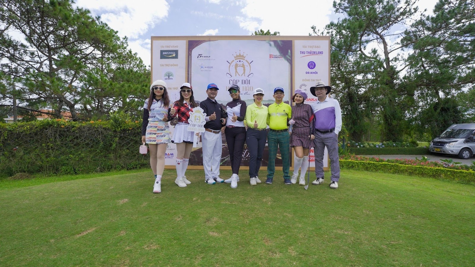Các golfer đã  tham gia giải đấu Cặp Đôi Hoàn Hảo lần 2 