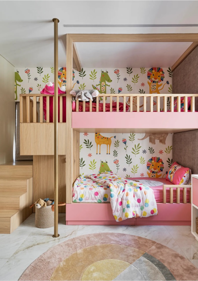 Kamar Tidur Anak-Anak pada Rumah Dhara 