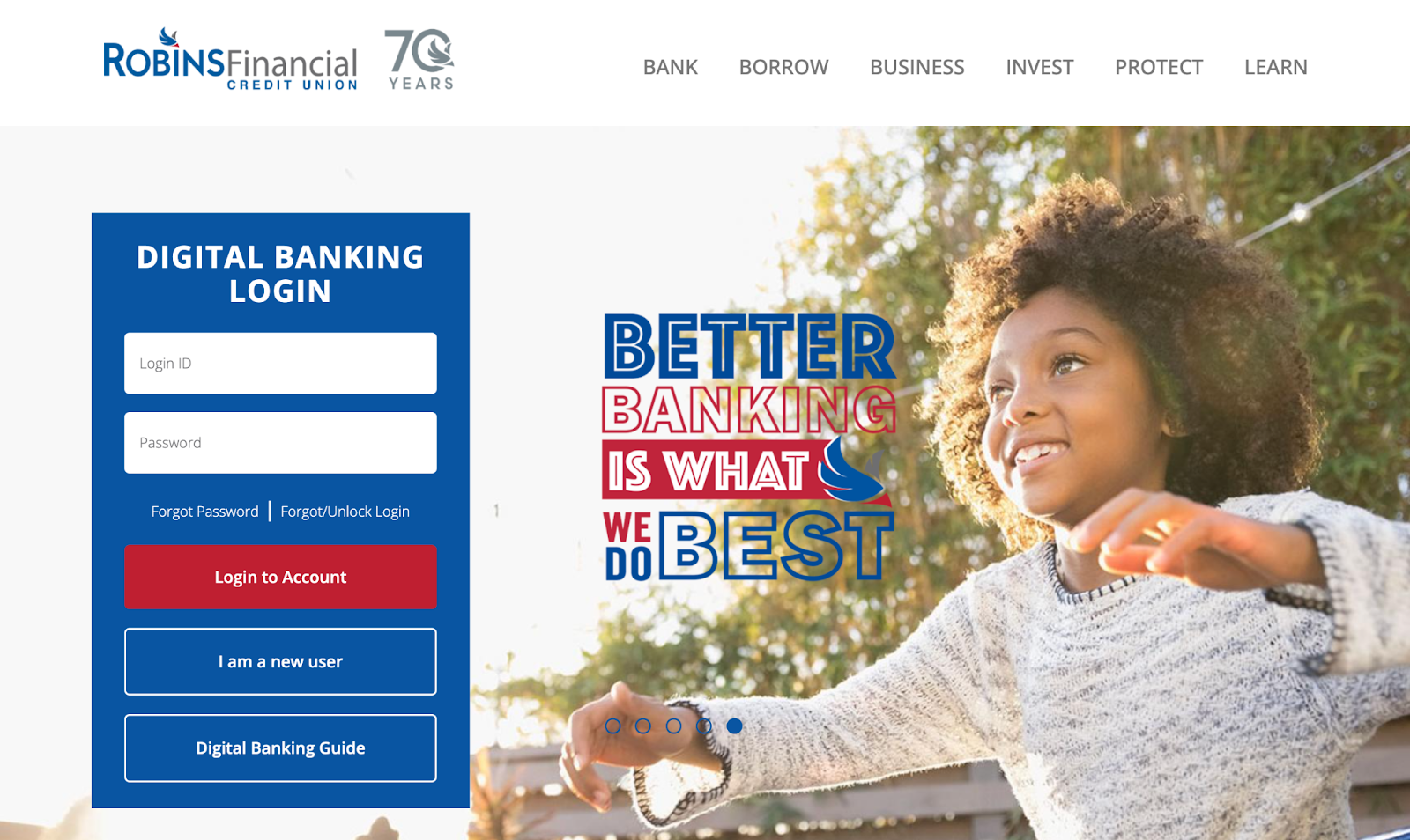 Robins Federal Credit Union Business Login 