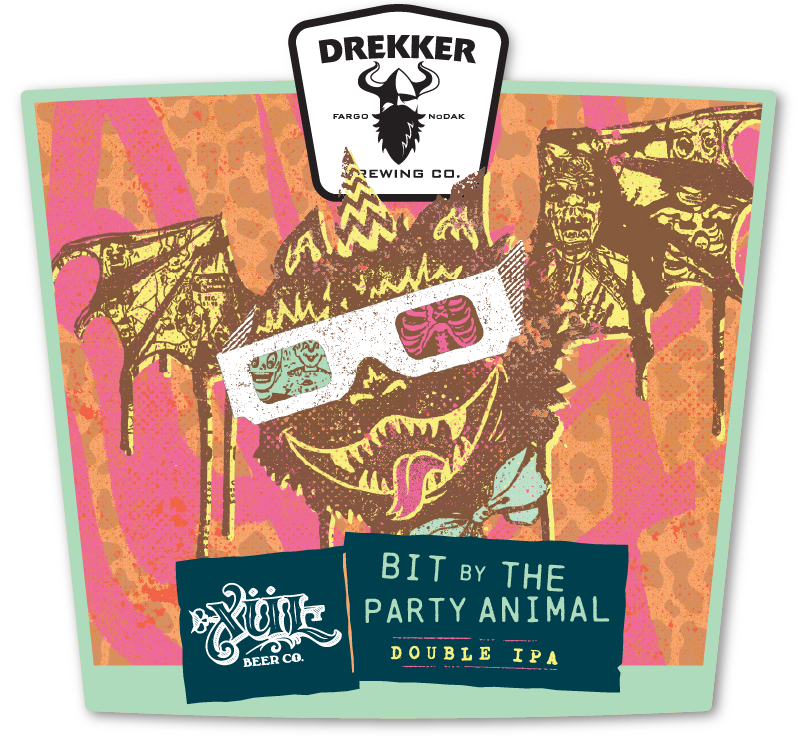 Drekker Bit by the Party Animal