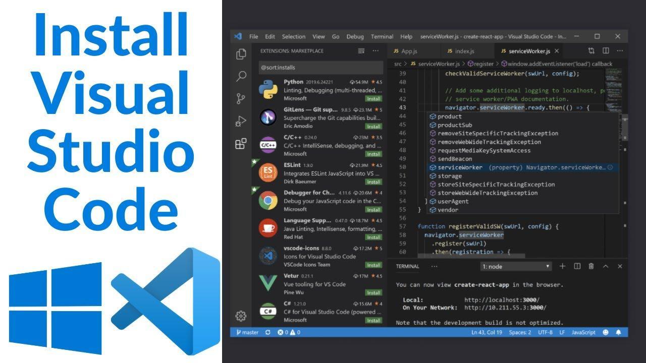 Hướng dẫn tải visual studio code và cài đặt trên máy tính