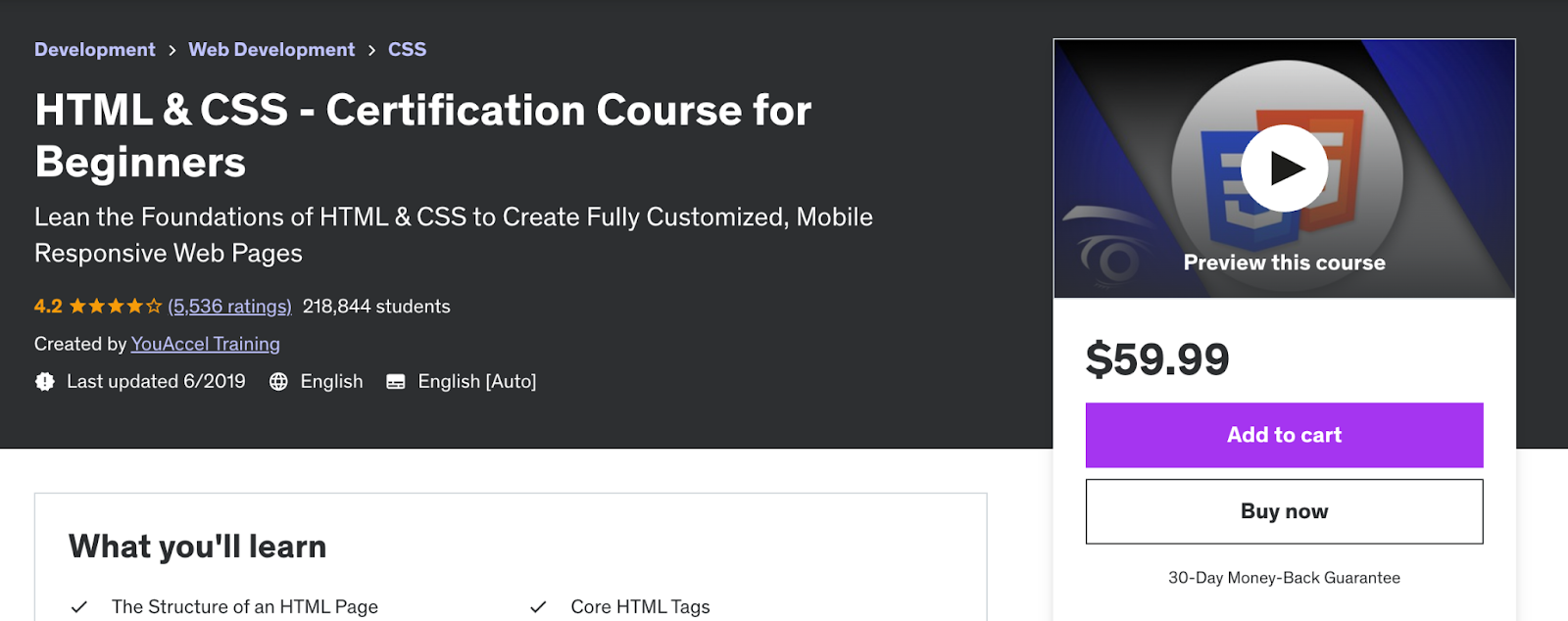 Udemy HTML CoursesIMG Name: udemy