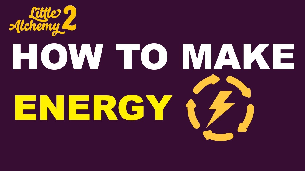 How to make energy in Little Alchemy thecodecruncher.